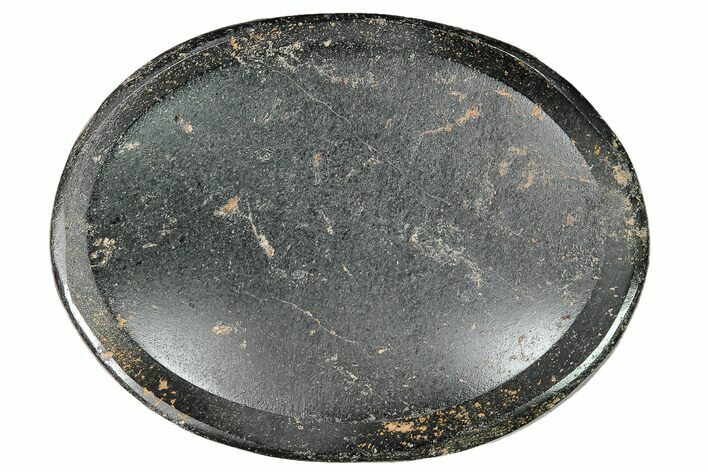 Shiny, Polished Hematite Worry Stones - 1.5" Size - Photo 1